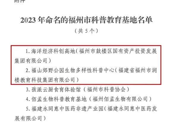喜报！鼓楼2家上榜！全市最多！