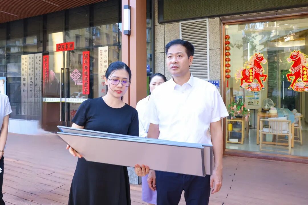 区委主要领导调研城市品质提升项目