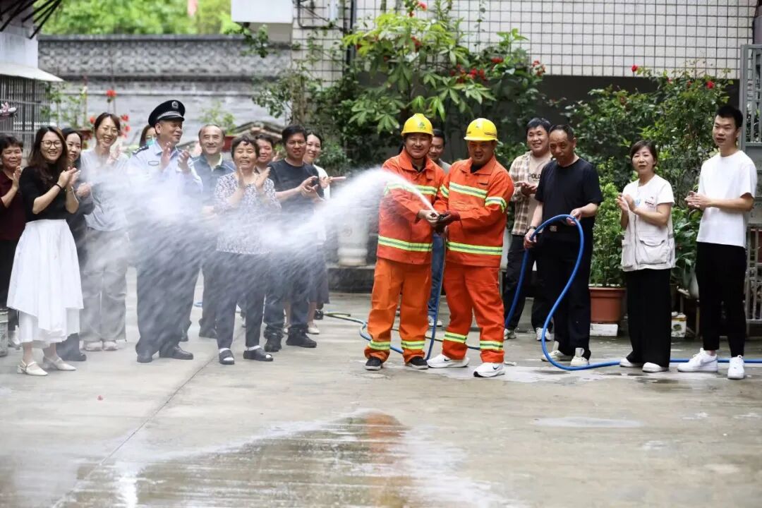 安泰街道首个“经适型”消防应急供水系统完工！破解老旧小区消防安全治理难题