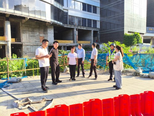 为深化实施新时代“堡垒工程”,充分发挥基层党组织战斗堡垒和党员先锋模范作用,切实筑牢辖区防汛安全防线。2026年7月10日,温泉街道包会领导带队在汤边社区开展防汛专项督导检查。街道包社区干部全员下沉一线,联动社区工作人员、网格员、党员志愿者开展辖区全域隐患巡查。 (13)